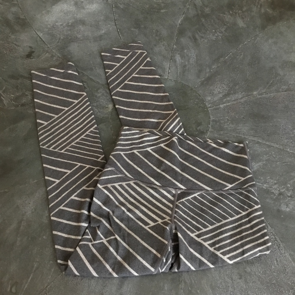 Lululemon High Waist Wunder Under Grey